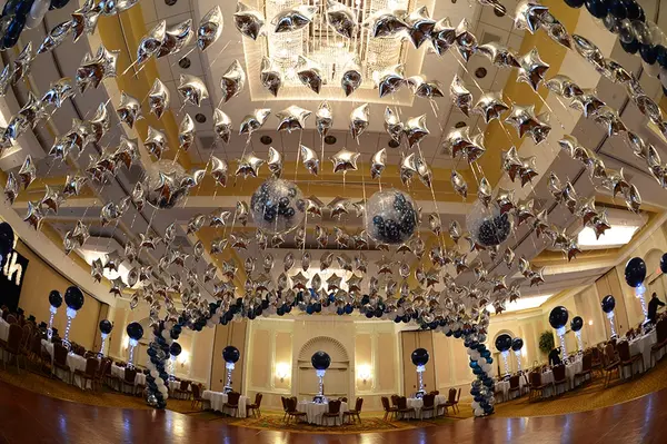 Navy and White Bar Mitzvah