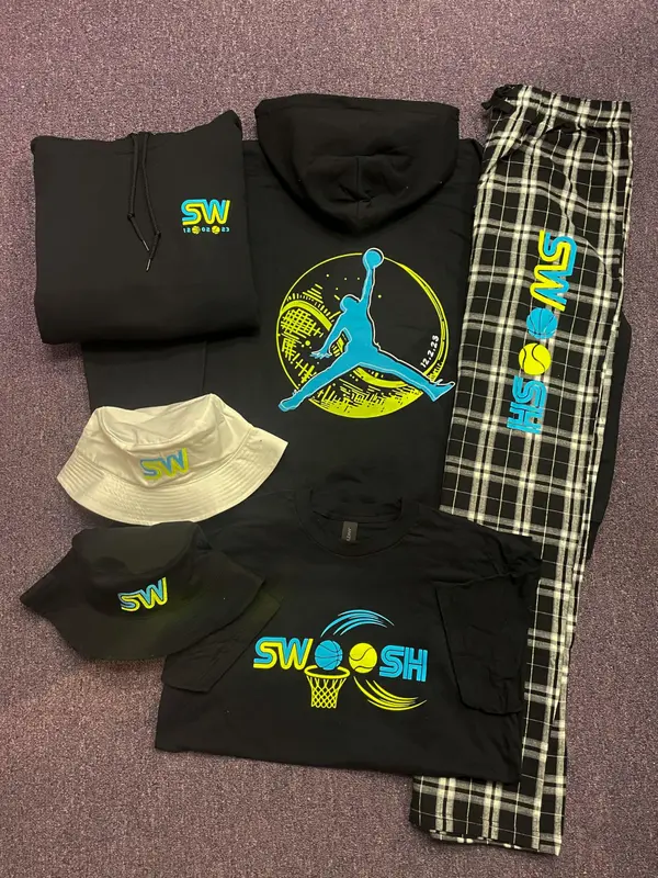 Basketball & Tennis Themed Swag