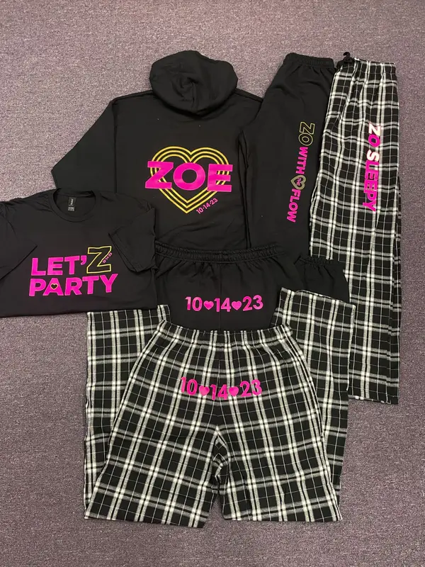 Heart Themed Bar Mitzvah Swag