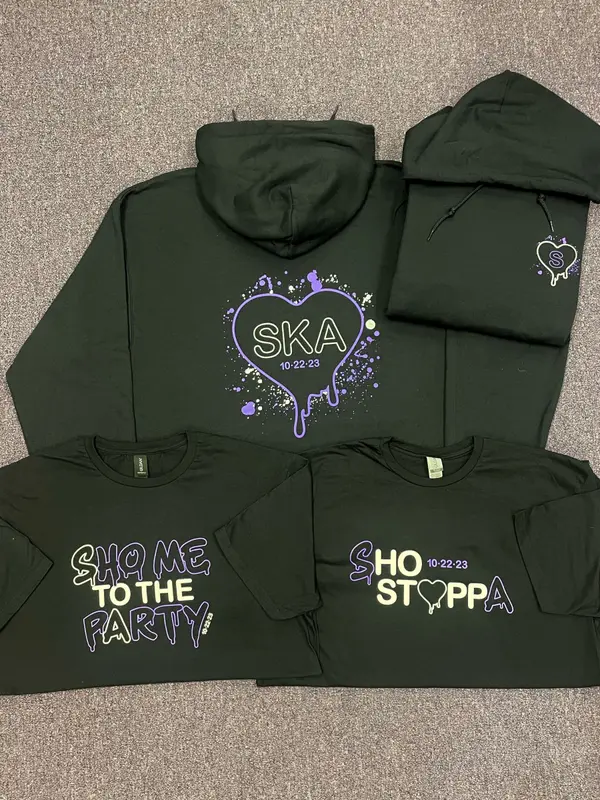Graffiti Themed Bat Mitzvah Swag