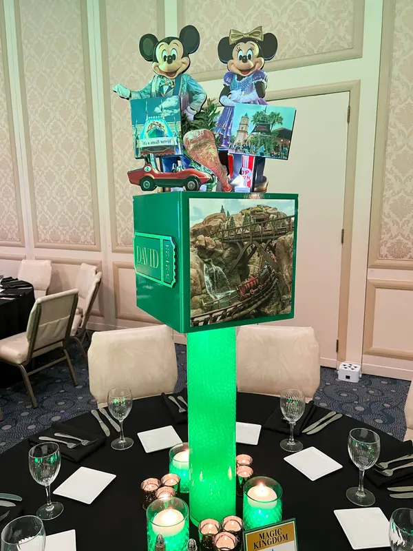 Amusement Park Themed Centerpiece
