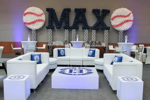 Baseball Themed Lounge