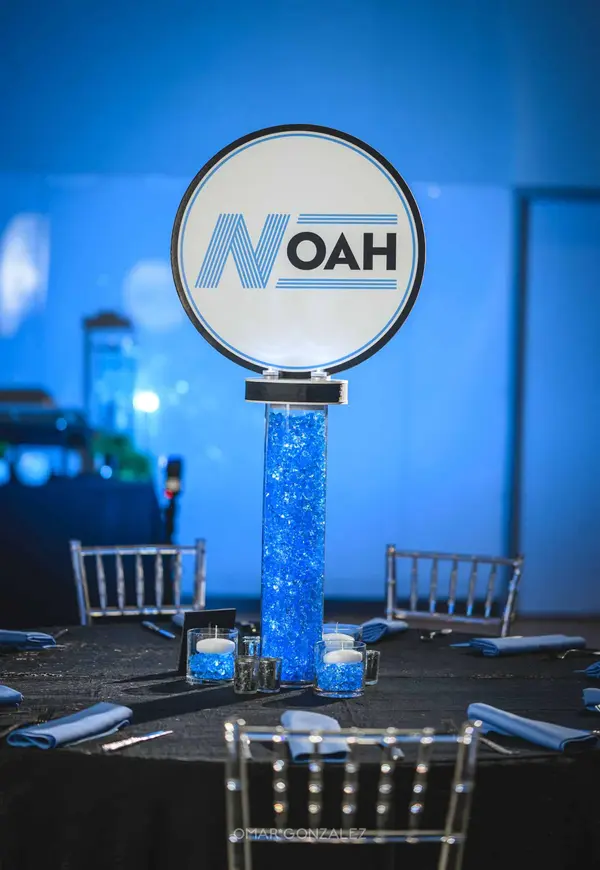 LED Logo Centerpiece