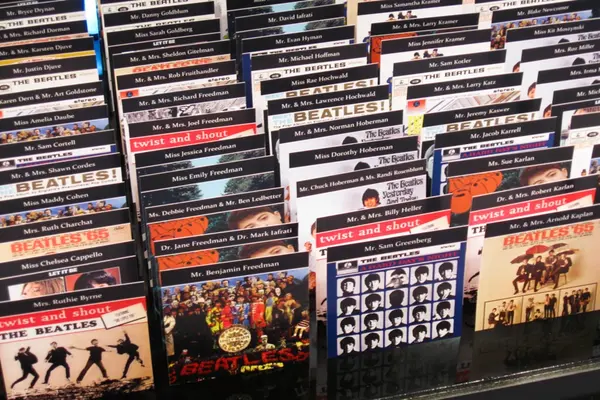 Beatles Place Cards