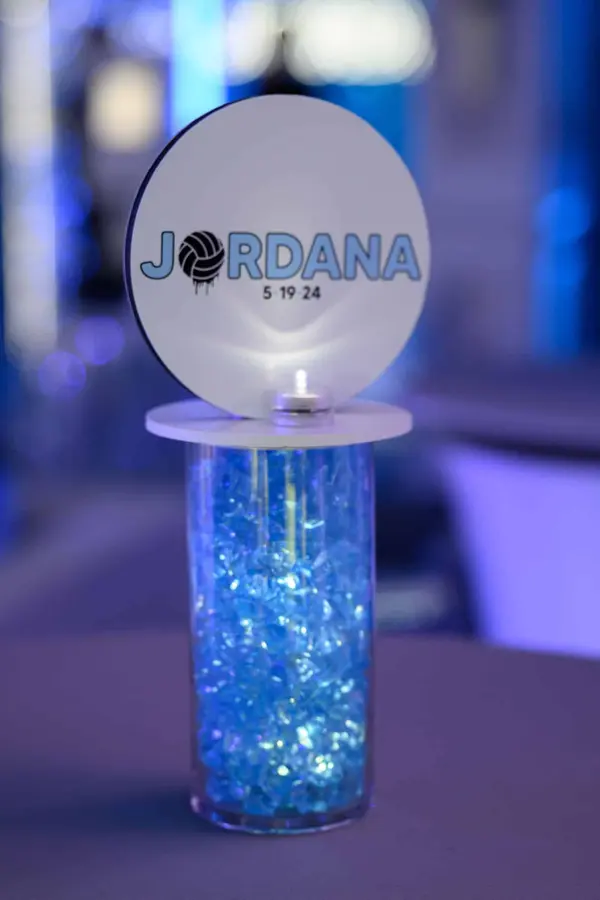 Mini Logo Centerpiece
