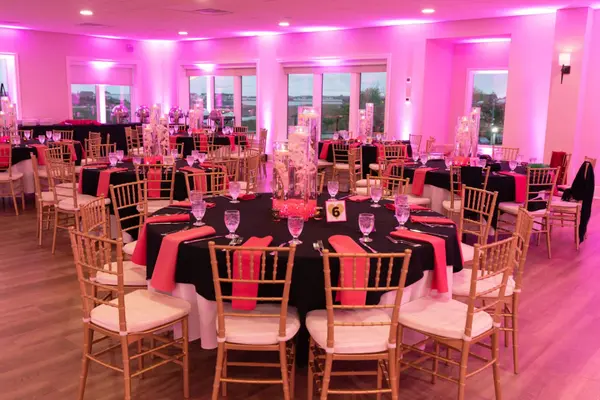 Pink Uplighting