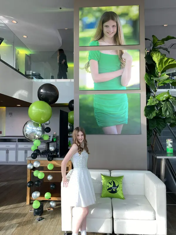 Bat Mitzvah Blowup Photos