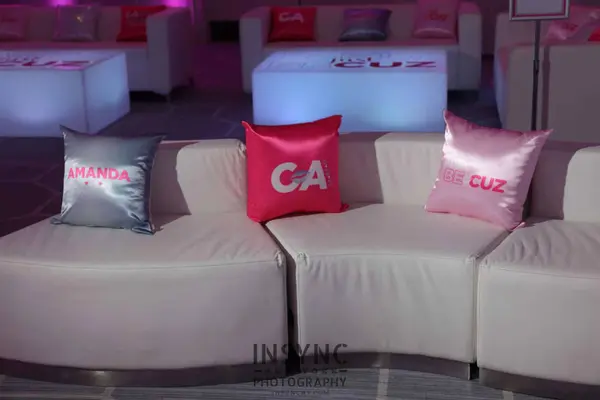 Bat Mitzvah Lounge Decor
