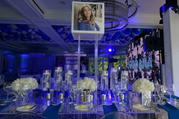 LED Lampshade Centerpieces