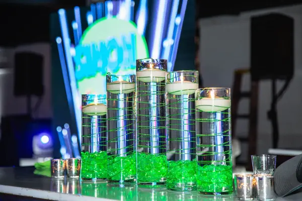 Neon Wire Centerpiece