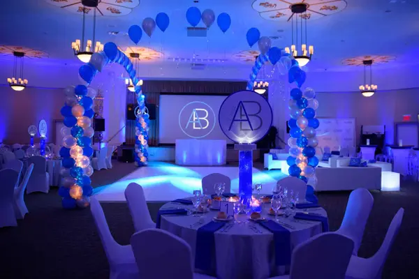Blue Themed Bar Mitzvah