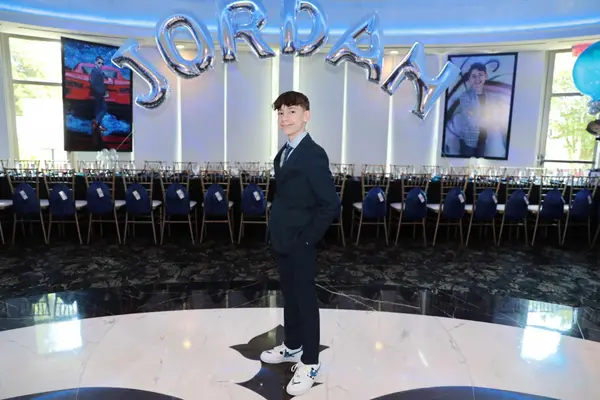Mylar Name Balloon Arch