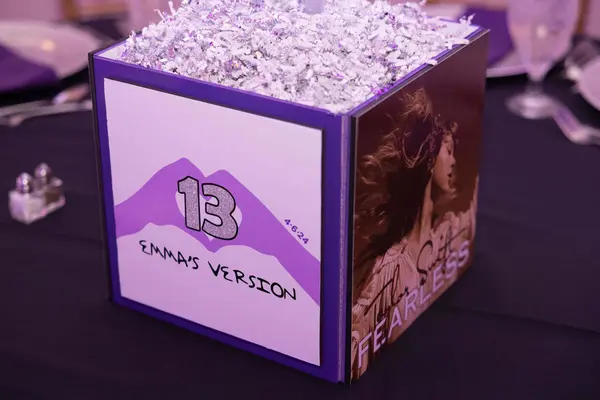 Photo Cube Centerpiece