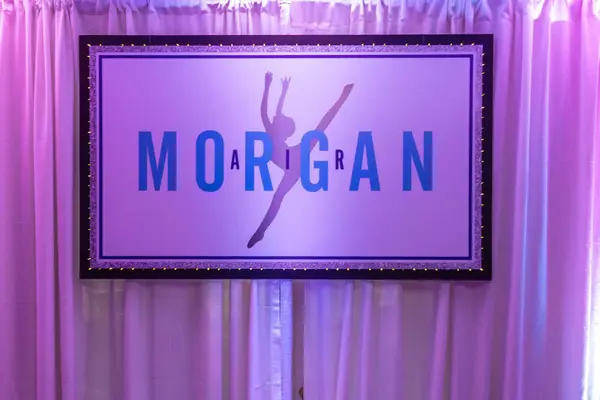 Dance Theme Bat Mitzvah Backdrop