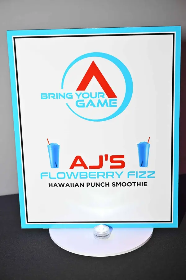 Bar Mitzvah Drink Sign