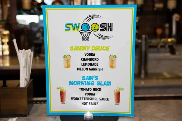 Sports Drink Sign