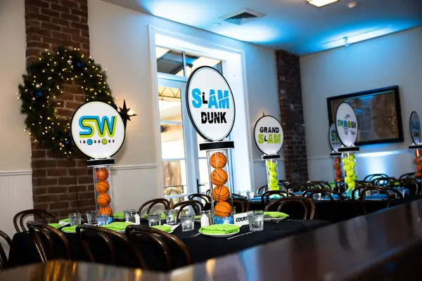 Sport Themed Centerpieces