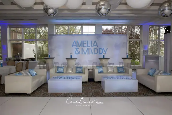 Custom LED Bat Mitzvah Mural
