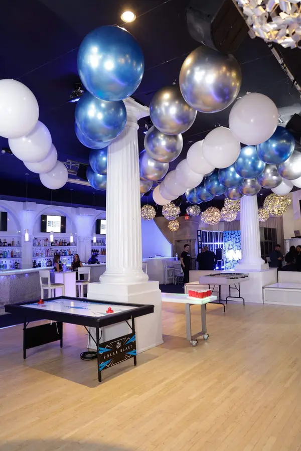Metallic Ceiling Decor