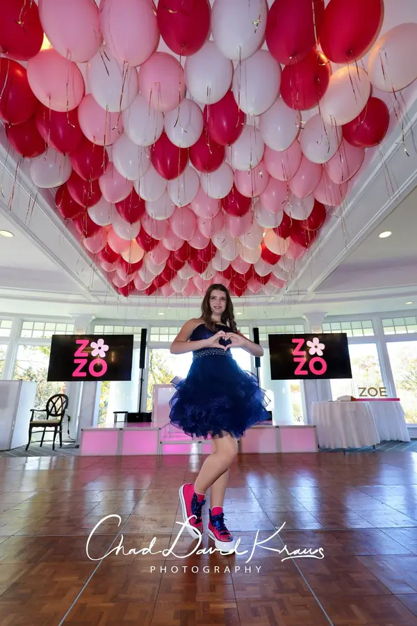 Bat Mitzvah Ceiling Balloons