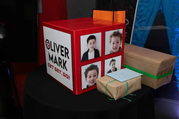 Racing Theme Photo Gift Box