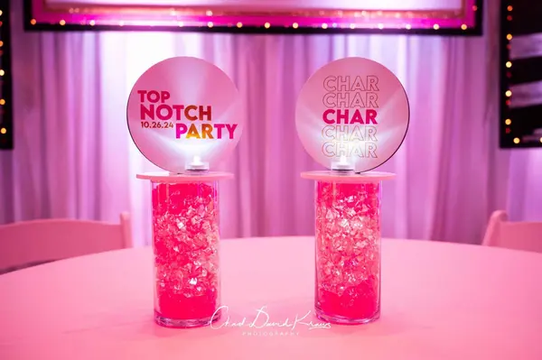 Bat Mitzvah Lounge Centerpieces