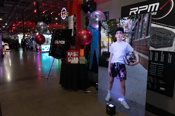 Basketball Blow Up Photo