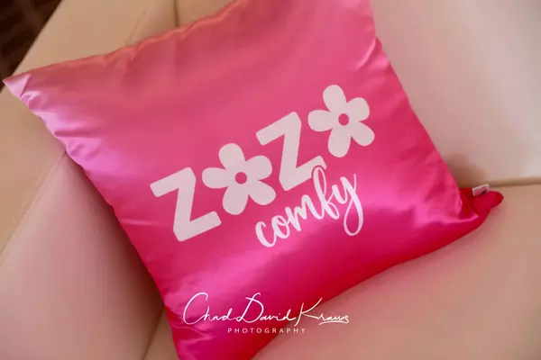 Flower Logo Pillow