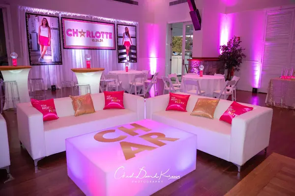LED Pink Lounge