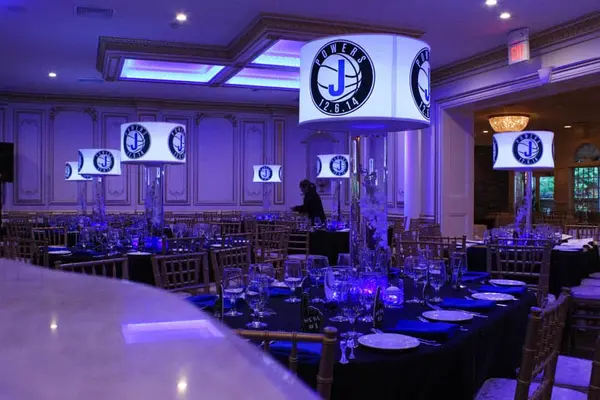 Custom Logo Lampshade Centerpiece