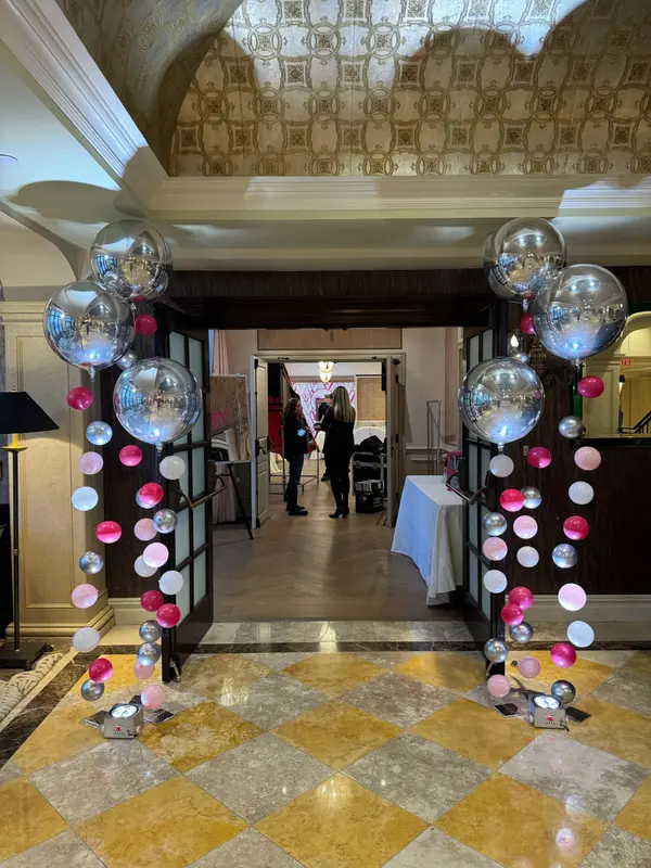 Pink Bubble Balloons