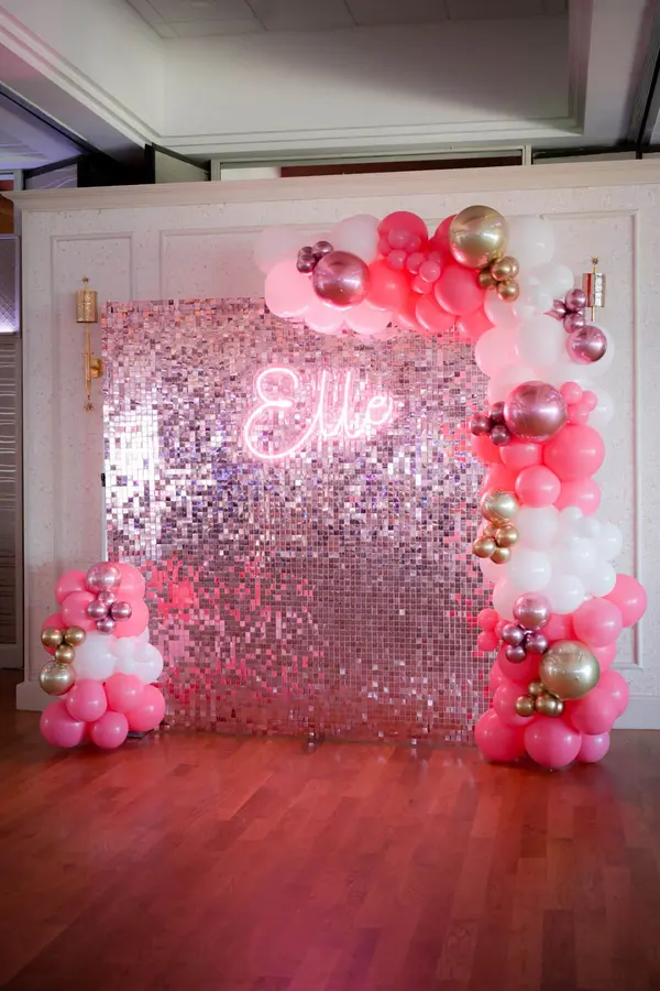 Bat Mitzvah Balloon Garland