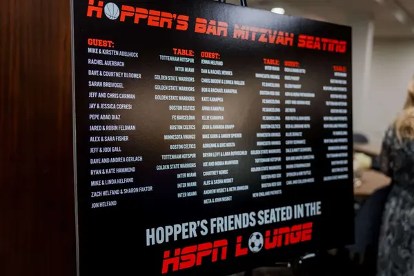 Sports Seating Chart