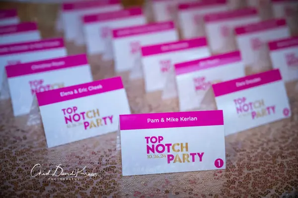 Pink Place Cards