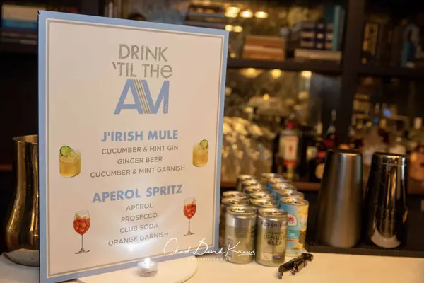 Bat Mitzvah Signature Drink Sign