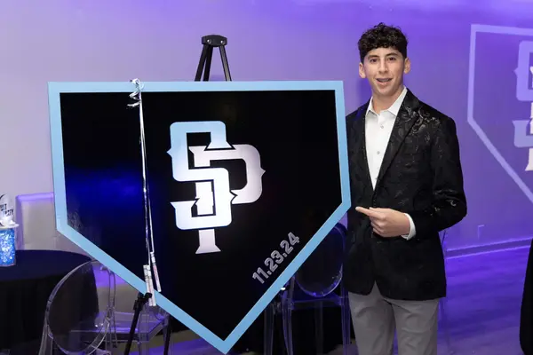 Baseball Plate Sign In Board
