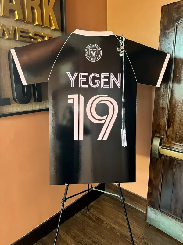 Soccer Jersey Sign In Board
