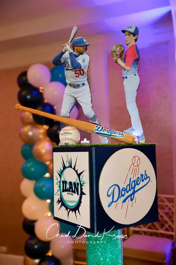 Dodgers Centerpiece