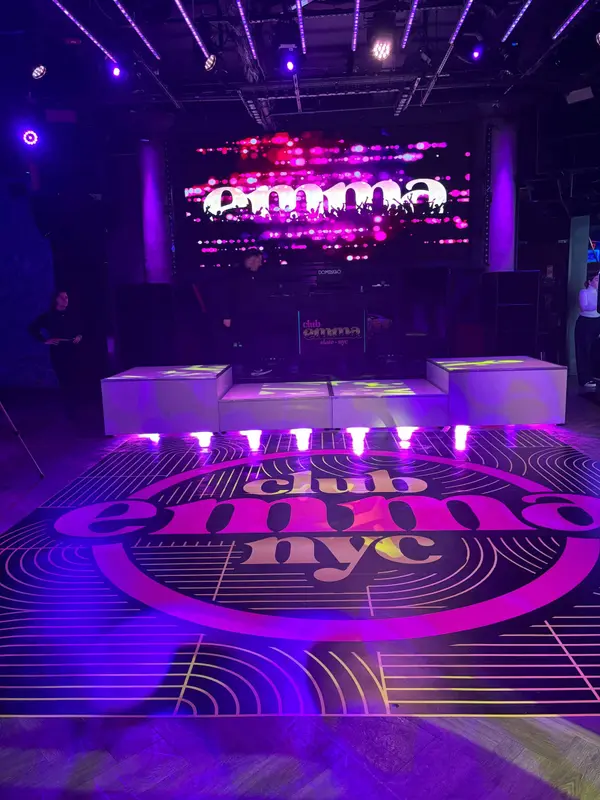 Custom Dance Floor Wrap