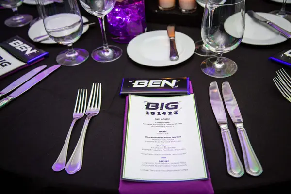Custom Menu and Hershey Bars