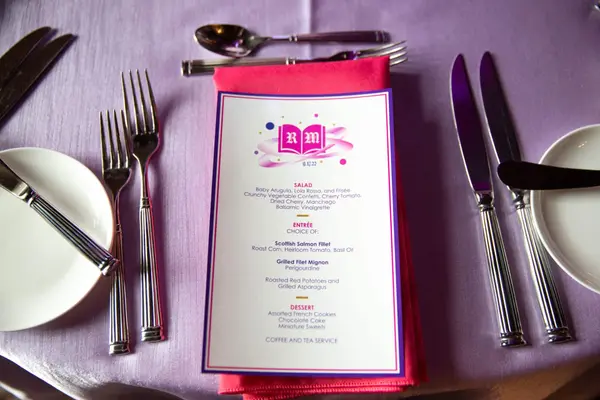 Custom Bat Mitzvah Menu