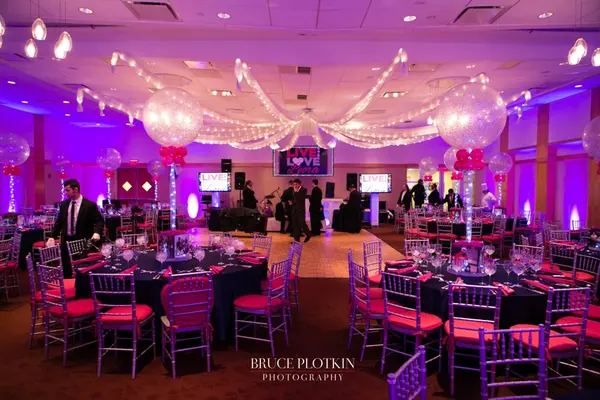Hot Pink, Silver and Navy Bat Mitzvah