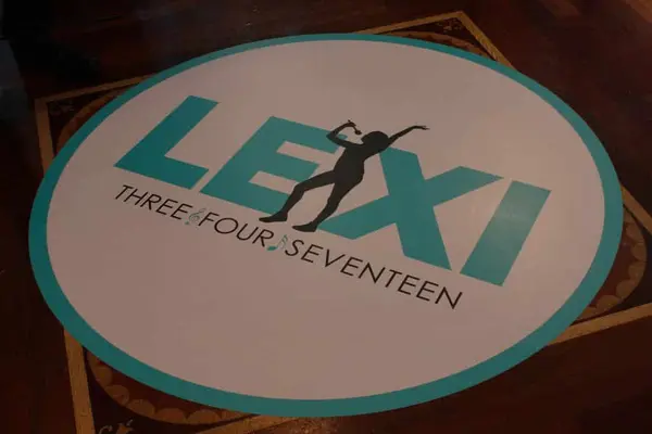 Dance Floor Logo Decal