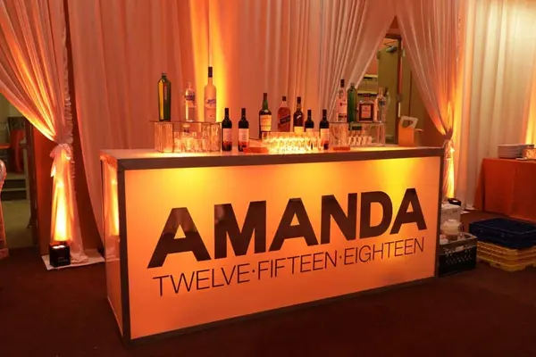 LED Bar with Custom Decal