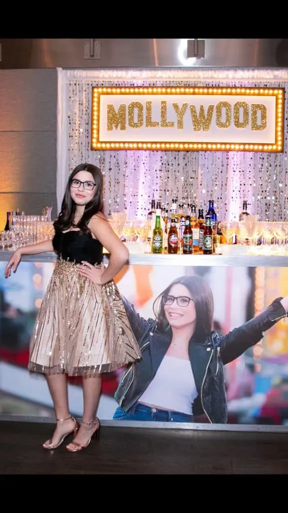 Hollywood Themed LED Bar