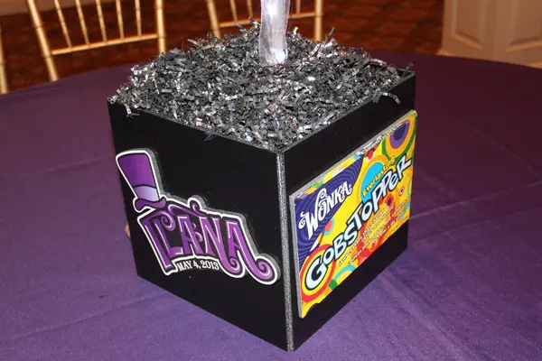 Candy Themed Photo Cube