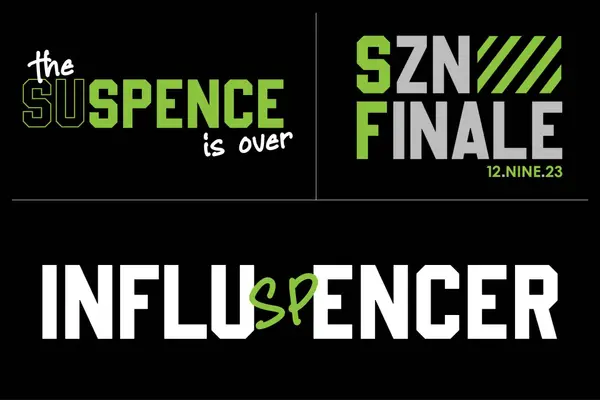 Neon Slogan Logo