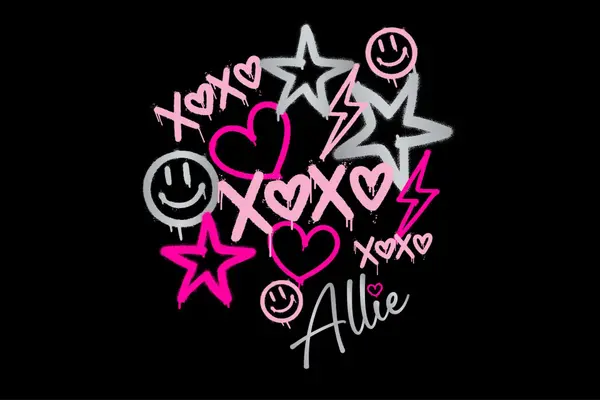 Pink Graffiti Logo