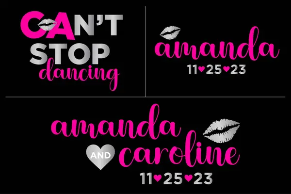 Twin Girl Bat Mitzvah Logo