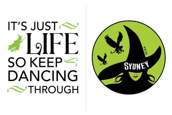 Wicked Broadway Bat Mitzvah Logo